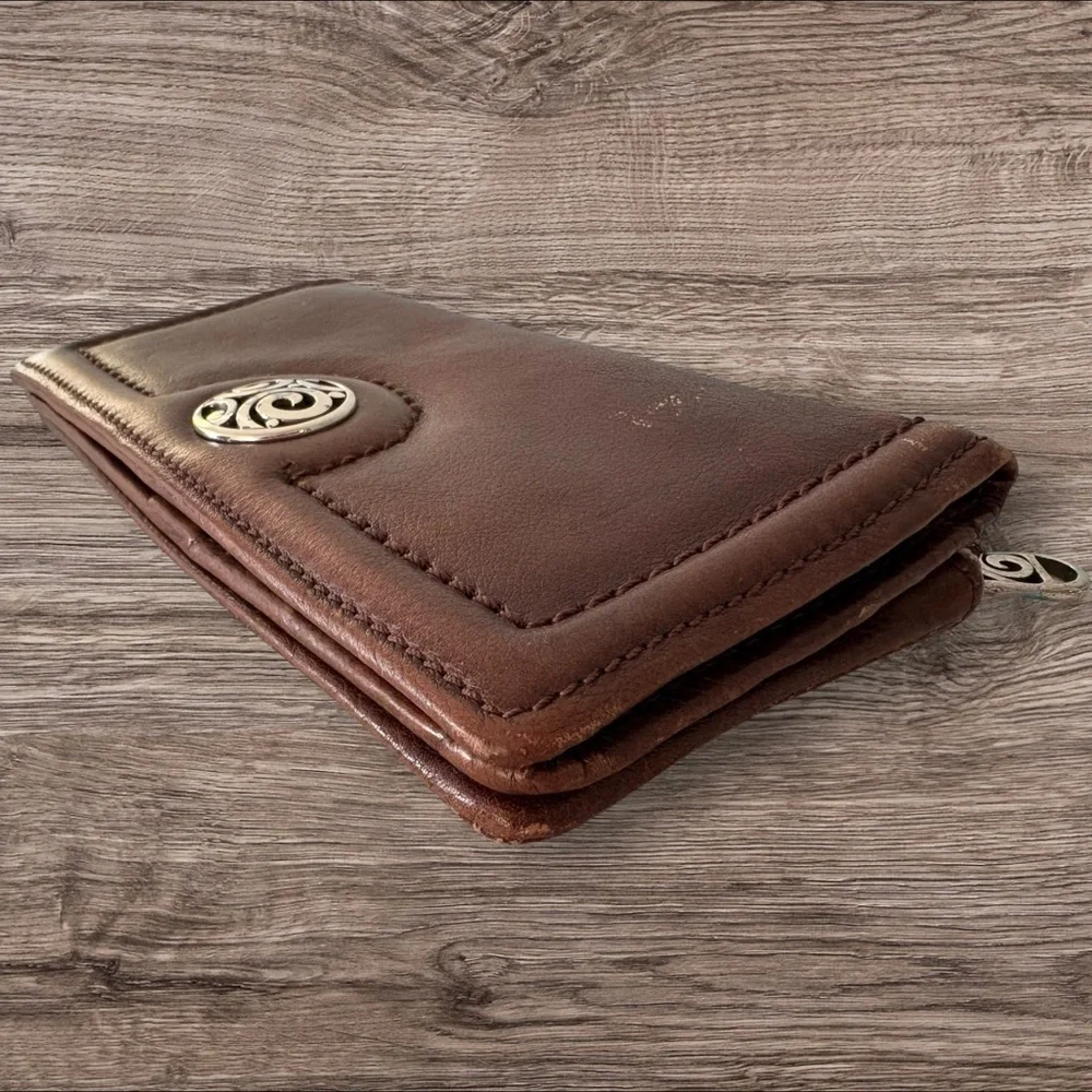 Brighton Brown “London Groove”Leather Wallet (Discontinued)